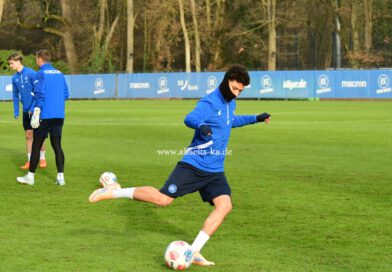 KSC-Training am Mittwoch