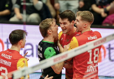 Ohne Drei chancenlos: BADEN VOLLEYS verlieren am Bodensee