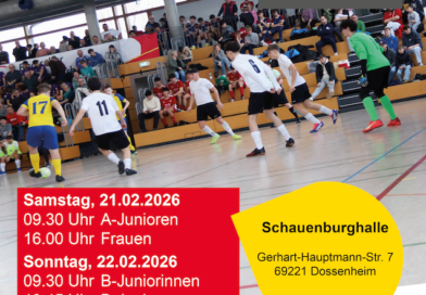 Badens Beste: Futsal-Meister 2025/26 in Dossenheim gesucht