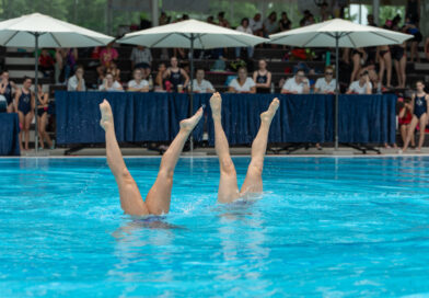Synchronschwimmen im Fächerbad Karlsruhe Spitzensport trifft auf Ästhetik