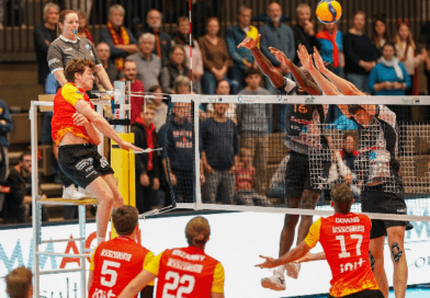 Topspiel zum Abschluss: BADEN VOLLEYS gegen Pokalsieger und Titelkandidat