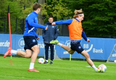 KSC-Üben am Dienstag vor dem Hannoverspiel