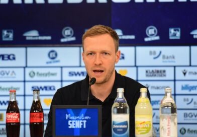 KSC stellt neuen Trainer Maximilian Senft vor