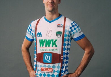 Ein Punktemacher für die BADEN VOLLEYS: Niklas Uhl verstärkt den Karlsruher Angriff