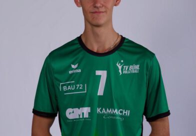 Olaf Dunajski verstärkt die BADEN VOLLEYS 