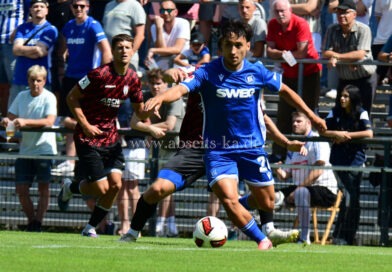 Impressionen vom KSC-Test gegen Freiberg