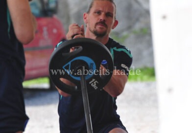 Impressionen vom KSC-Üben im Fitnesszelt
