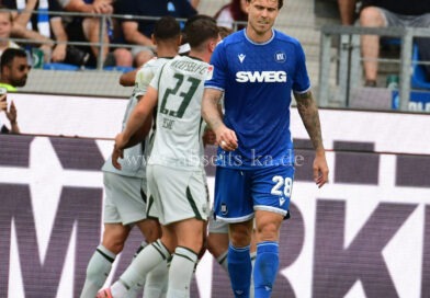 KSC unterliegt VfL Wolfsburg